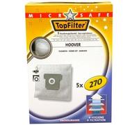Top Filter - 270 - Sac Aspirateur - Microsafe En Non-Tissé - Pour Hoover
