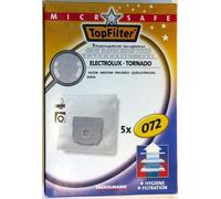 Top Filter - 67072 - Sac Aspirateur Microsafe En Non-Tissé Pour Electrolux Progress Tornado