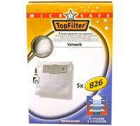 Top Filter - 67826 - Sac Aspirateur Microsafe En Non-Tissé Pour Vorwerk