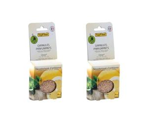 Top Filter 9987950 2 Lots de 4 sachets de granulés au Citron pour aspirateur 0720350, désodorisant aspirateur, Parfum aspirateur, Maïs, 6 grammes