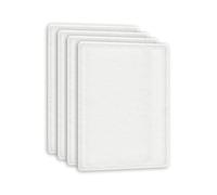 TOP FILTRE - Lot de 4 Filtres G4 Compatibles VMC Double Flux SAUTER Gorner, Medven et ATLANTIC Primocosy/Primocosy HR - Dimensions 255 x 191 x 6 mm