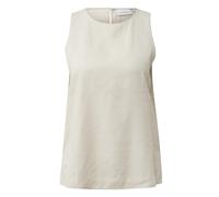 Top fluide en mÃ©lange de viscose avec effet dÃ©lavÃ© femme COMMA Beige 40