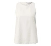 Top fluide en mÃ©lange de viscose avec effet dÃ©lavÃ© femme COMMA Blanc 48