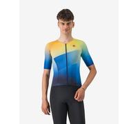 Top Free Speed 3 Course Rosso Corsa manches courtes bleu jaune - XL