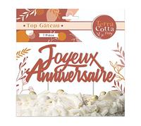 Top gateau terracotta