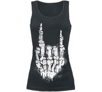 Top Gothic de Gothicana by EMP - Longing For Evil - S à XL - pour Femme - noir XL