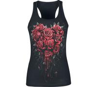 Top Gothic de Spiral - Bleeding Heart - S à XXL - pour Femme - noir L