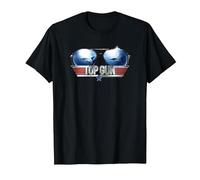 Top Gun Aviator Shades F-14 Tomcat Reflection T-Shirt, Homme, Noir, 3XL
