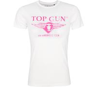 Top Gun Beach, t-shirt L Blanc/Fuchsia Blanc/Fuchsia