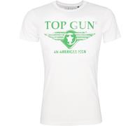 Top Gun Beach, t-shirt XXL Blanc/Vert Clair Blanc/Vert Clair