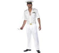 Top Gun Costume Adulte Vol Costume Pilote Déguisement Uniforme Hommes Femmes