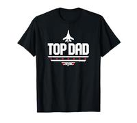 Top Gun Father's Day Top Dad Top Papa Père T-Shirt