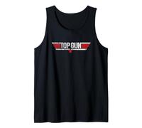 Top Gun Front and Back Maverick and Logo Action Movie Débardeur