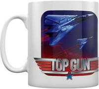 Top Gun - Gobelet à café, avions de chasse PM1941 (taille unique) (Bleu/Rouge/Blanc)