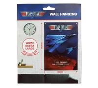 Top Gun Grande bannière murale en tissu avec œillets, décoration de chambre pour les fans de Top Gun