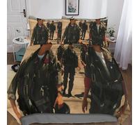 Top Gun Housse De Couette Tom Cruise, Parure De Lit Pi¿¿Ces Double£¿Xcm£©, Sets De Housses De Film Star, Ensemble De Literie Avec Taie D'oreiller
