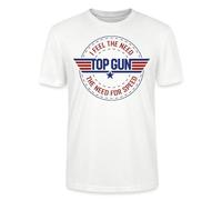 Top Gun I Feel The Need For Speed Citation Merch T Shirt Homme Bio