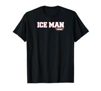 Top Gun Ice Man Name and Graphic Action Movie T-Shirt