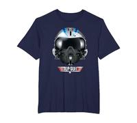 Top Gun Iceman Helmet T-Shirt, Homme Grandes Tailles, Bleu Marine, 3X Tall