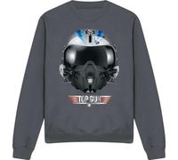 Top Gun - "Iceman" Sweat-shirt pour homme/femme unie TV13058 (XL) (Charbon de bois)