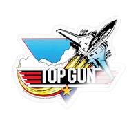 Top Gun Jet De Chasse Logo Officielle Autocollant Sticker