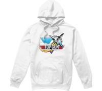 Top Gun - "Jet Swoop" sweat à capuche pour homme TV8957 (L) (Blanc)
