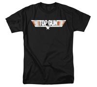 Top Gun - Logo - T-Shirt À Manches Courtes Unisexe Adulte - Noir