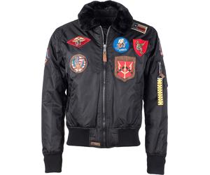Top Gun Machine, veste en textile XXL Noir Noir