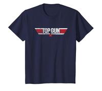 Top Gun Maverick et Logo T-Shirt, Enfant, Bleu Marine, 8 Ans