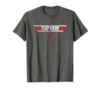 Top Gun Maverick et Logo T-Shirt, Homme, Asphalte, M