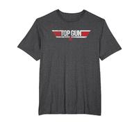 Top Gun Maverick et Logo T-Shirt, Homme Grandes Tailles, Chiné Foncé, 3X Tall