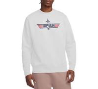 Top Gun Paramount Logo Blanc Sweat Unisexe, Blanc, L