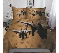 Top Gun Parure De Lit Film Star Imprim¿¿ Housse De Couette Double£¿Xcm£© Avec Taies D'oreiller Assortie -% Microfibre Douce Et Agr¿¿Able