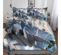 Top Gun Parure De Lit Tom Cruise Imprim¿¿ Housse De Couette Double£¿Xcm£© Avec Taies D'oreiller Assortie -% Microfibre Douce Et Agr¿¿Able