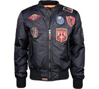 Top Gun Pilot, veste en textile M Bleu Foncé Bleu Foncé