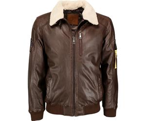 Top Gun Rafel, veste en cuir 56 Marron Marron