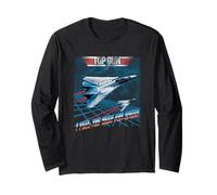 Top Gun Retro Chrome The Need for Speed Action Movie Manche Longue