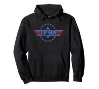 Top Gun Round Stars Circle Logo Sweat à Capuche