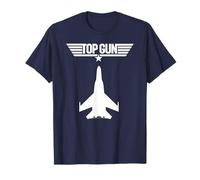 Top Gun Silhouette d'avion T-Shirt