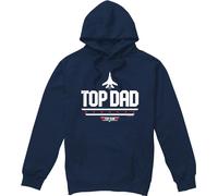 Top Gun - Sweat à capuche pour homme - Fête des pères TV9144 (XXL) (Marine)