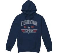 Top Gun - Sweat à capuche pour homme "Fightertown" TV9120 (XL) (Marine)