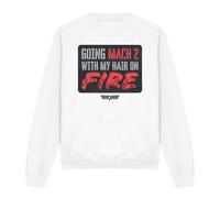 Top Gun - Sweat MACH HAIR ON FIRE - Adulte (TV12970)