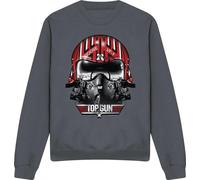 Top Gun - Sweat-shirt homme/femme unie "Goose" TV13057 (S) (Charbon de bois)