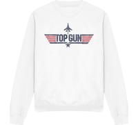Top Gun - Sweatshirt pour homme/femme Unie TV13146 (XXL) (Blanc)