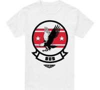 Top Gun - T-shirt "Bob" pour homme TV6842 (3XL) (Blanc)