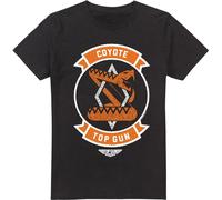 Top Gun - T-shirt "Coyote" pour homme TV6841 (L) (Noir)
