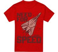 Top Gun - T-shirt "Maverick" pour homme/femme Unie TV15298 (3XL) (Rouge)