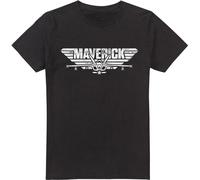 Top Gun - T-shirt "Maverick" pour homme TV6834 (M) (Noir)