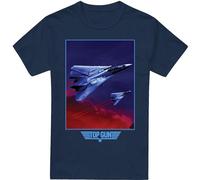 Top Gun - T-shirt pour homme TV7023 (5XL) (Bleu marine)