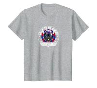 Top Gun Talk to Me Goose Maverick Helmet T-Shirt, Enfant, Gris Chiné, 3 Ans